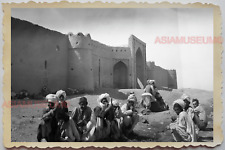 50s Afghanistan Kabul Ancient Castle Stone Building Vintage Old Photograph 19270