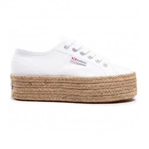 Superga S51186W 901White Zapatos Deporte Espradillas Superga Plataforma - Imagen 1 de 5