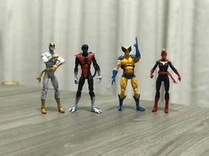 Marvel Universe 3.75" NightCrawler/Wolverine/Iron Fist/Captain Marvel Denvers - Picture 1 of 3