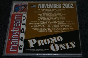 Promo Only Mainstream Radio November 2002 MINT USA CD - Picture 1 of 2
