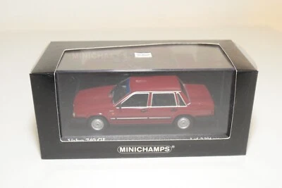 A30 1:43 MINICHAMPS VOLVO 740 GL 740GL MORKROD SOLID MAROON COME NUOVO IN SCA... - Immagine 1 di 4