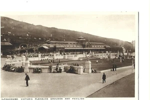 Ilfracombe, Victoria Pleasure Grounds und Pavillon Postkarte - zierliche Fotografie - Bild 1 von 1