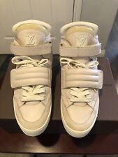 NEW Louis Vuitton Kanye West Cream Jaspers Size 8.5 White Beige Shoes Tan  Yellow