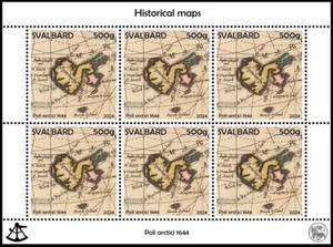 SVALBARD 2024 MAPS CARTES KARTEN MAPPE MAPAS LOCAL STAMPS - Picture 1 of 1