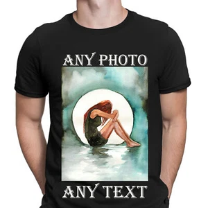 Camisetas personalizadas de cualquier foto y texto despedida de soltero para hombre #DNE#5 1T9A5 - Imagen 1 de 3