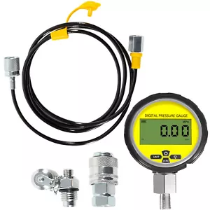 10000PSI Digital Hydraulic Pressure Test Coupling Kit for Excavator 700BAR 70Mpa - Bild 1 von 8