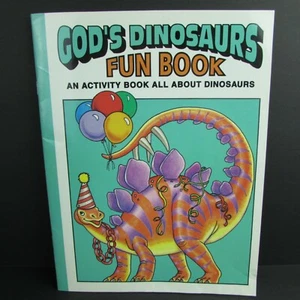 God's Dinosaurs Fun Book An Activity Book Christian Home School Science Dinos - Imagen 1 de 4