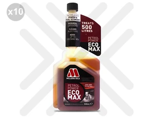 Millers Oils Petrol Power Ecomax Fuel Treatment Additive 500ml X10 QTY 10 - Picture 1 of 1
