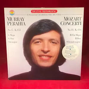 MURRAY PERAHIA ENGLISH CHAMBER ORCHESTRA Mozart Piano Concerti 1981 Vinyl LP CBS - Imagen 1 de 3