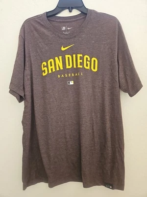Nike MLB Auténtica Camiseta Gráfica de Trabajo Temprano de los Padres de San Diego Para Hombre Talla XL Foto 1 de 4