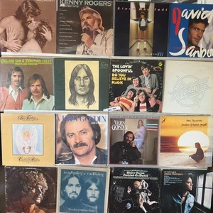 16 LP Rock Pop Country Lot VG-EX Gosdin Diamond Lovin’ Spoonful Loggins JJ Cale - Picture 1 of 6