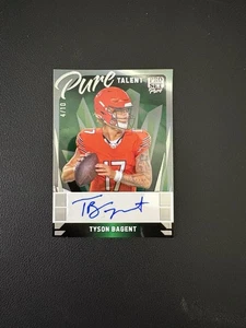 Juego Leaf Pro 2023 Pure Football Tyson Bagent Pure Talent 4/10 automático pt-tb1, M1 - Imagen 1 de 2