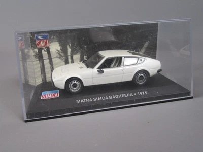 D489 IXO Altaya Riferimento 41 Matra Simca Bagheera 1975 Bianco 1/43 + Scatola - Immagine 1 di 4