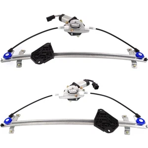Power Window Regulator For 2009-2013 Subaru Forester Set of 2 Front With Motor - Picture 1 of 12