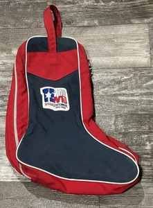 Vecchio 86 TX. Borsa da trasporto stivali souvenir Texas Sesquicentennial 1986 vintage - Foto 1 di 6