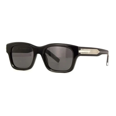 New Givenchy GV40090I 01A Shiny Black/Smoke 52-20-145 Sunglasses - Image 1 of 2