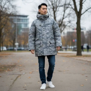 Dakota Outerwear N-3B Parka ABU Tiger Stripe Camo, Faux Fur Lined Hood, Men XS-M - Picture 1 of 13