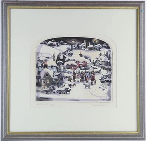 GRAHAM CLARKE, 'REINO DE GLORIA', EDICIÓN LIMITADA GRABADO IMPRESIÓN 161/400, FIRMADO - Imagen 1 de 2