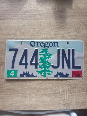 Plaque Immatriculation Américaine État De L'Oregon Plaque Officielle - Photo 1/2