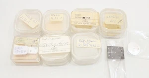 Baume & Mercier + Ebel gutes Lot mit 9 Vintage Uhr Dias und Zeigern - Bild 1 von 14