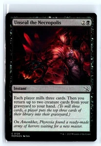 FOIL Unseal the Necropolis March of the Machine – MTG Magic the Gathering Card - Picture 1 of 5