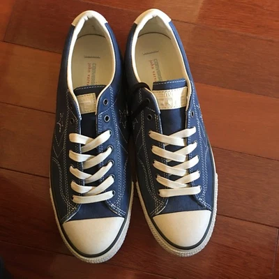 John Varvatos X Converse Chuck Taylor All Star Blu Vintage Ox Uomo 10 (142970C) - Immagine 1 di 4