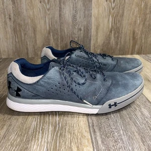Under Armour Tempo Hybrid Spikeless Golf Shoes Blue Mens Size 11.5 - 1270207-411 - Picture 1 of 11