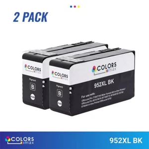 Compatible with HP 952XL Ink Cartridge Black 50ml 2 Pack - Picture 1 of 5