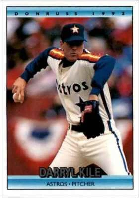 1992 Donruss Darryl Kile Houston Astros #309 - Image 1 of 2
