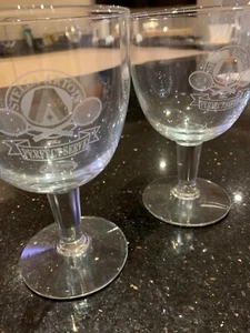 Stella Artois vintage Wimbledon glass the perfect serve Etched - Picture 1 of 5