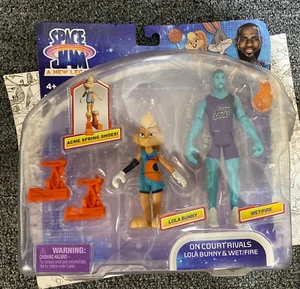 SPACE JAM A NEW LEGACY - LOLA BUNNY & WET/FIRE FIGURE 2 PACK - Picture 1 of 2