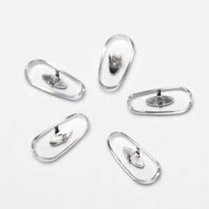 hdhut Replacement Nose Pads Clear for RayBan Sunglasses Aviators RB3025 3026 - Imagen 1 de 5