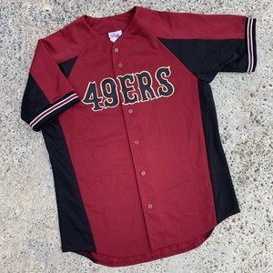 49ers baseball style jersey