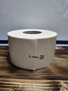 Zebra Z-Select 4000D Direct Thermal Labels 4" X 3" 2238 Labels/Roll, 1 ROLL. - Picture 1 of 2