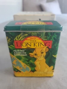 Vintage 1990's Unopened The Lion King Band Aids - Picture 1 of 6