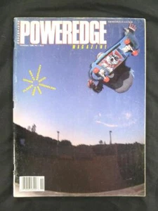 Poweredge Skateboard Magazine November 1988 Vol 1 #6 Tony Hawk Cover - Picture 1 of 1