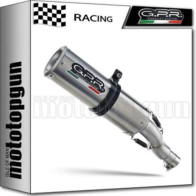exhaust racing stainless steel gpr for suzuki gsx-r 600 l1 l7 2015 15 2016 16 - Image 1 of 3