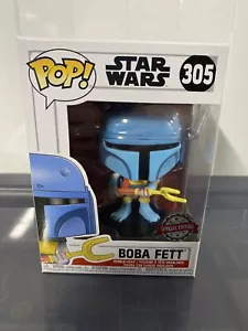 BOBA FETT Star Wars Special Edition #305 Funko Pop! Vinyl (+protector) - Picture 1 of 6