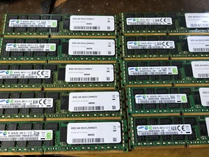 LOT of 10 SAMSUNG 8GB M393B1K70DH0-YH9Q8 PC3L-10600R DDR3 ECC SERVER RAM - Picture 1 of 3