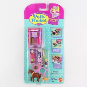 POLLY POCKET 1995 Circus Wagon on The Go NEW & SEALED - Picture 1 of 10