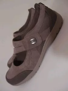 Earth Origins Mary Jane Zapatos Planos Sin Cordones Informales de Cuero Gamuza para Mujer Talla 9 - Imagen 1 de 6