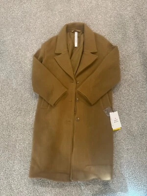 Abrigo de Lana Lululemon Calce Relajado Marrón Camel Talla XS *agotado* Foto 1 de 4
