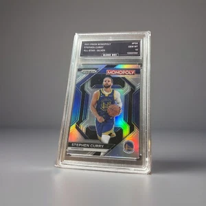 2023-24 Monopoly Prizm Stephen Curry All-Stars Silver Prizm #PS8 CGC 10 Warriors - Picture 1 of 5