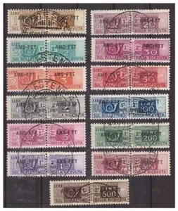 TRIESTE A - 1949   PACCHI POSTALI  SERIE  USATA - Bild 1 von 1