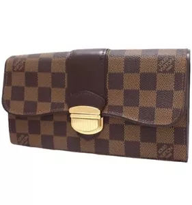 Louis Vuitton Damier Portefeille Sistina lange faltbare Geldbörse ohne Karton #33 - Bild 1 von 6