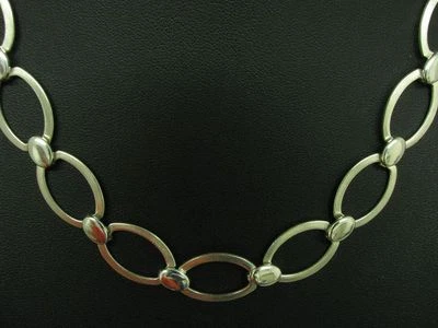 925 Argento Sterling Collier / Vero Argento/43,0cm/18,5g - Immagine 1 di 4