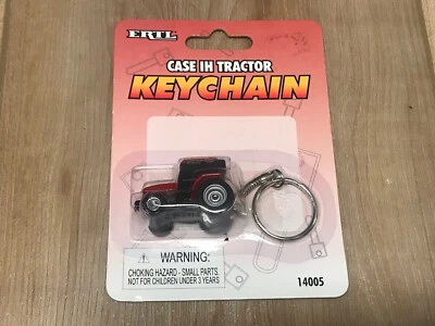 1998 Ertl Case Ih Tractor Key Chain New on Card-wc - Image 1 of 3