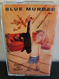 BLUE MURDER Nothin' But Trouble 1993 CASSETTE TAPE JOHN SYKES EX-WHITESNAKE ROCK - Picture 1 of 7