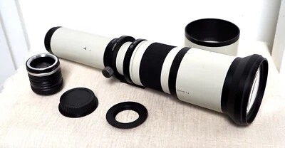 Canon EOS DSLR fit DIGITAL 650 1300mm 2600mm 3900mm zoom lens 1300D 2000D 4000D+ - Image 1 of 2