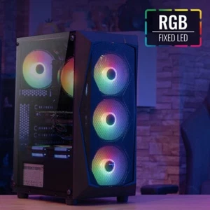 Gaming PC - RTX 4060, Intel Core i5-12400F, 16GB RAM, 500GB SSD - Picture 1 of 5